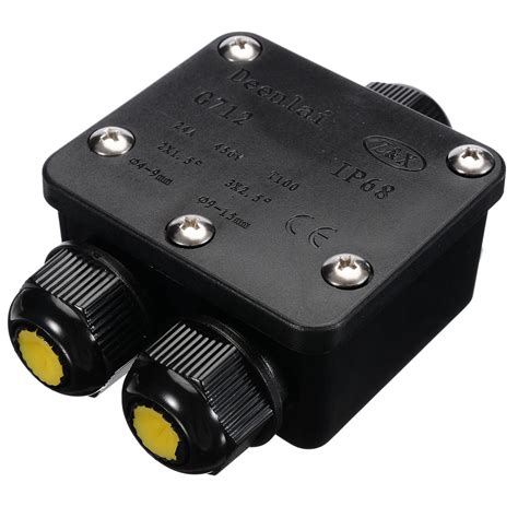 electrical cable box connectors|waterproof cable connector box.